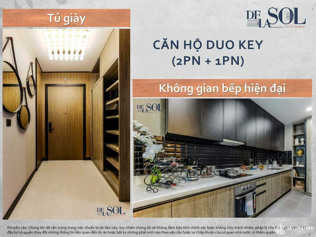Nhà mẫu dự án căn hộ chung cư De La Sol Quan 4 Đường Tôn Thất Thuyết chủ đầu tư Capital Việt Nam