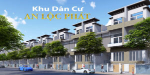 Thiết kế nhà phố tại khu dân cư An Lộc Phát